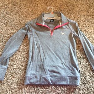 Victoria’s Secret Pink 1/4 zip warm up jacket